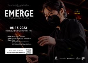 EMERGE Film Screening at Newark Museum of Art on June 15, 2023 Promo Flyer