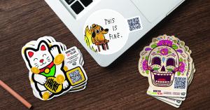 Three Animated Sticker Designs by StickerYou
