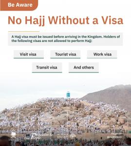 Saudi Arabia forbids non-pilgrimage visa holders from performing Hajj
