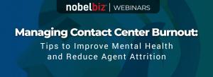 Webinar Contact Center Burnout