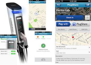 Pay with PlugShare compatible with at SemaConnect EV Stations