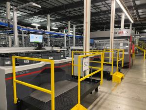 TGW automation in the Victoria's Secret & Co. ecommerce fulfillment center