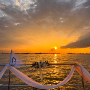 Solemnisation Photo of Wanderlust Adventures Yacht Singapore