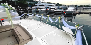 Solemnisation Photo of Wanderlust Adventures Yacht Singapore