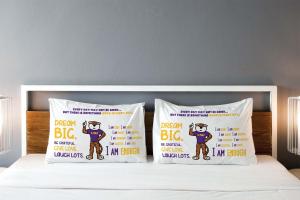 LSU Tigers Kids Branded Positive- Motivational/Inspirational Pillowcases