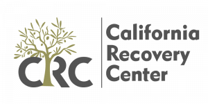 Logo of California Recovery Center, an olive tree with the letters CRC