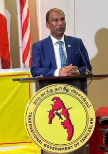 Hold Referendum Among Tamils in Sri Lanka – Canada’s Ontario Parliamentarian Hon. Logan Kanapathi at TGTE Parliament