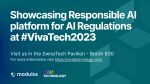 Modulos showcases innovative Responsible AI platform for AI Regulations at VivaTech 2023