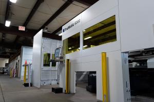 Image of a large machining work center at Chapco's factory in Chester CT