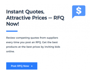 RFQ in Meekaam Sourcing Platform