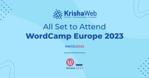 KrishaWeb Attends WordCamp Europe 2023