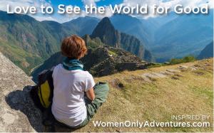 Participate in Recruiting for Good's referral program to help fund kid mentoring program and earn adventure travel gift card www.WomenOnlyAdventures.com
