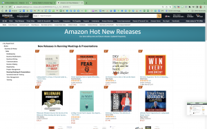 Calling Bullsh*t on Busy #1 New Release Screenshot on Amazon