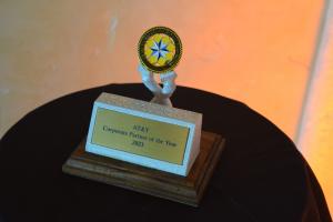 The Naval Postgraduate School Foundation awarded AT&T the 2023 Corporate Partner of the Year Award during the 18th Annual America’s Heroes Charity Golf Tournament Dinner on June 5 in recognition of the Company's strategic collaboration with the Naval Post