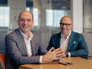 Saša Popović, CEO at Vega IT, and Zoran Vasiljev, Vega IT's partner for the Americas and APAC