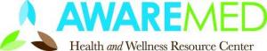 The AWAREmed logo: a vibrant representation of holistic wellness, symbolizing personalized care, and the pursuit of radiant vitality