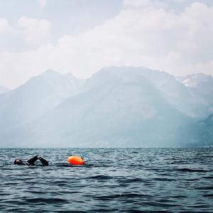 Tim Walther Swimming Lake to Lake Link