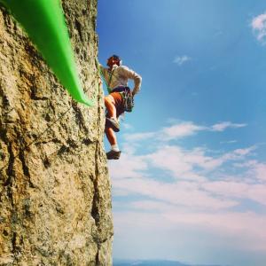 Tim Walther Rock Climbing