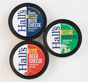 HALL’S BEER CHEESE DEBUTS ADDITIONAL VARIETIES AT RETAIL GIANT KROGER