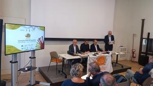 Press conference in Parma