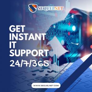 Get Instant IT Support / 24 Hours