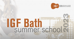 Shows IGF Bath Summer School Advertisement