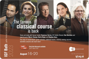 Shows IGF Bath Classical Course Advertisement