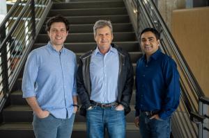 The three members of the Analytical AI Leadership Team