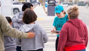 These volunteers know the best time to reach kids is before they begin to experiment with drugs.