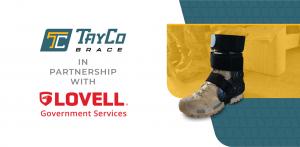TayCo Brace and Lovell with boot
