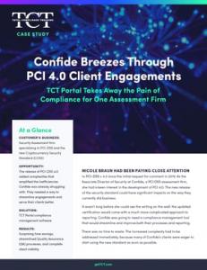 front cover of TCT's Confide case study