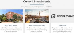 $ACGX Alliance Creative Group Current Investments