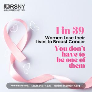 1 in 39 Women Lose their Lives Due to Breast Cancer