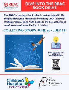 Dive into the Rose Bowl Aquatics Center Book Drive