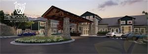 Exterior rendering of The Woodlands at Canterfield