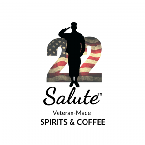 22 Salute™ Spirits & Coffee 'With a Purpose'™ Logo