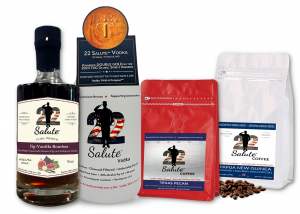22 Salute™ Spirits & Coffee 'With a Purpose'™ Full Product Line - Double Gold Vodka