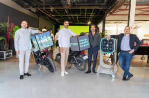 Flyby TIER Mobility Partnership Battery Technology Road Safety