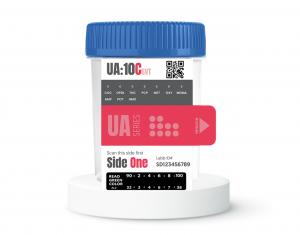 UA:10C with specimen validity test strip