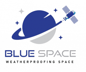 This is Blue Space's company logo.