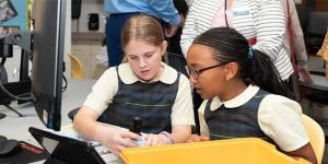 SmartLab Students Learning Robotics