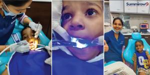 Summirow Dental Clinic promotes oral health during National Smile Month 2023 through procedures like Gum Recontouring, Tooth Jewellery, Dental Bleaching and Cosmetic Filling while emphasising Oral Hygiene.