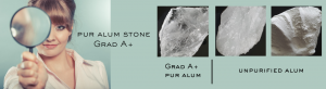 When Purity Matters: Grade A+ Alum Stone, a Seal of Quality