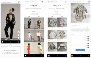 FORSEE CONNECT SCREEN CAPTURES MOBILE UI