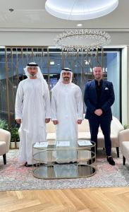 HH Sheikh Humaid Bin Khalid Al Qasimi, and Mohamed Al Banna Join The Rare Age Technologies