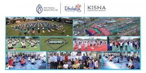 Hari Krishna Exports engages in the global movement of the International Day of Yoga.