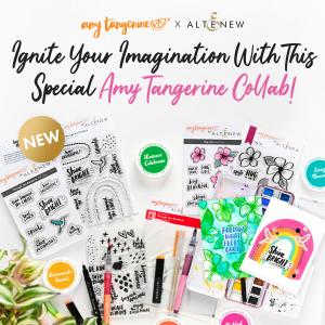 Grab the limited-edition ensembles for this month's Amy Tangerine x Altenew collaboration!