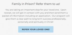 Family or Friend In Prison - Refer them to us!