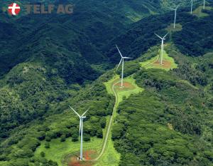 TELF AG, Stanislav Kondrashov, Wind Turbines on hillside