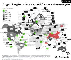 Crypto Tax Map 2023